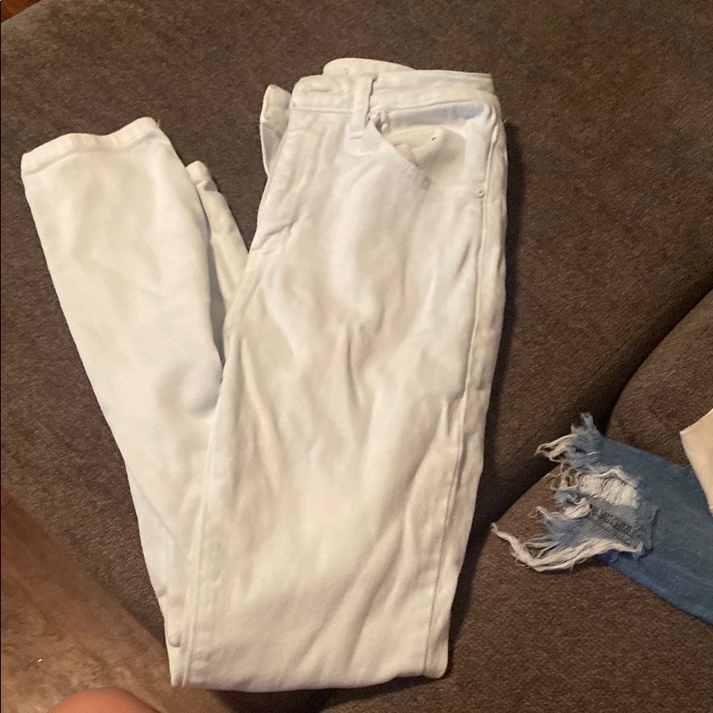 KanCan White Skinny Jeans Full Length